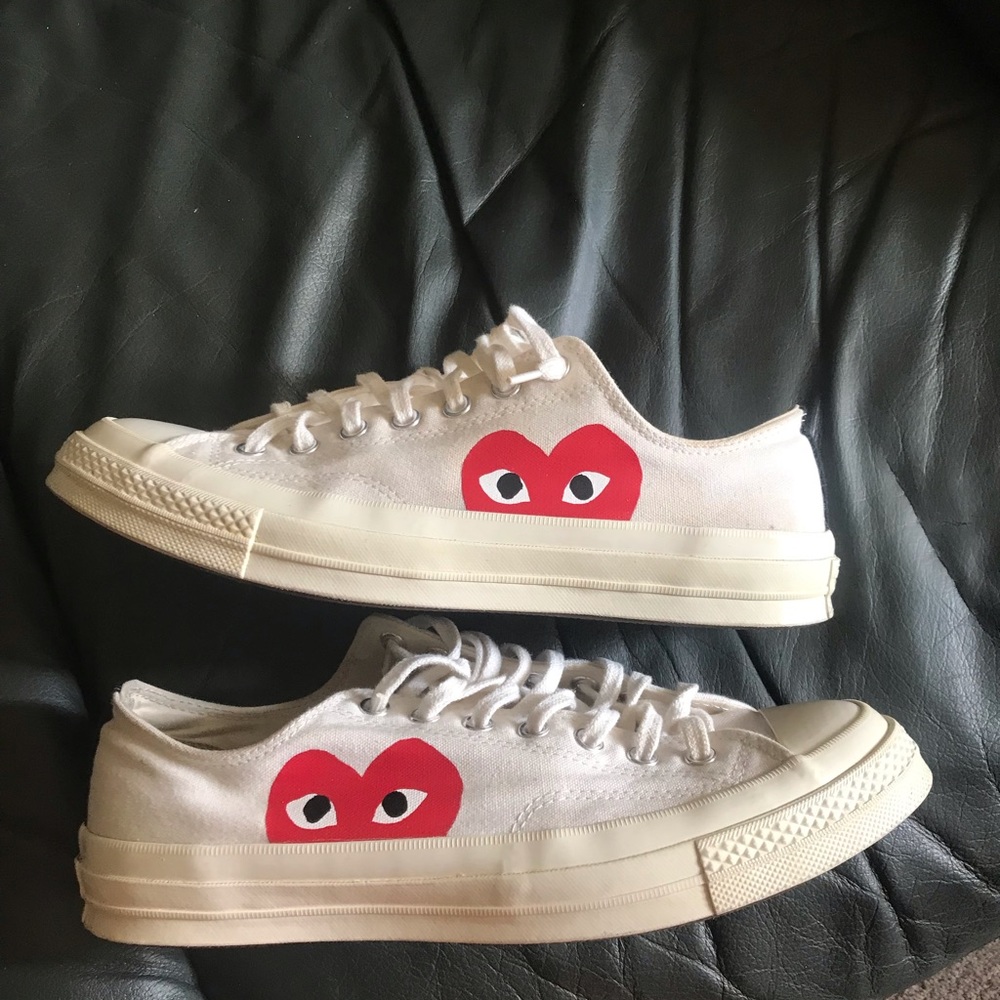 low top comme des garçons conversen